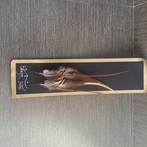 Birdwoman Feather Earrings